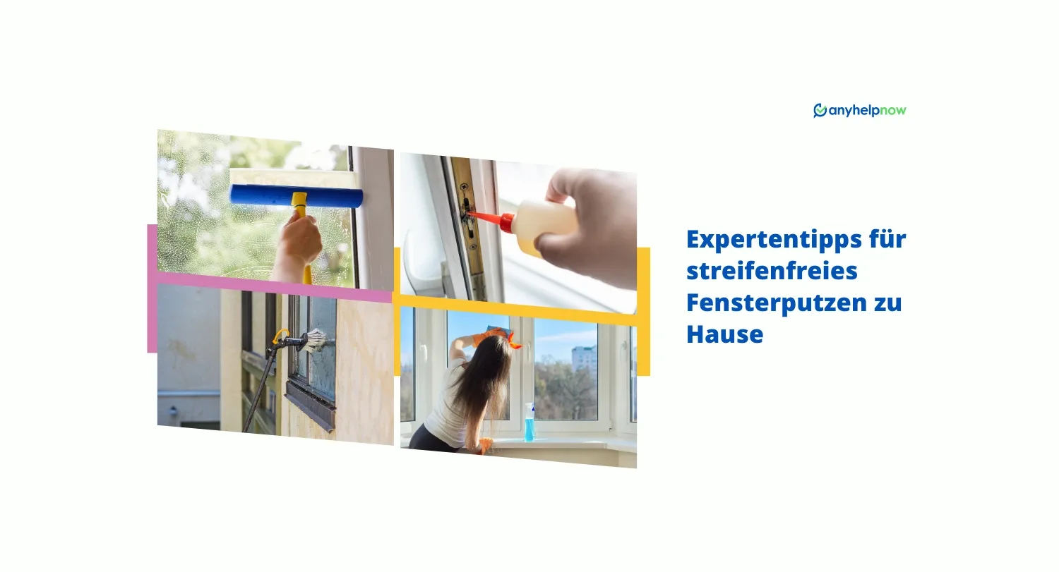Expertentipps für streifenfreies Fensterputzen zu Hause